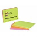 Bloczek samoprzylepny 3M Post-it Meeting notes 149*98 Neon 6445-4SS