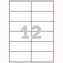 Etykiety samoprzylepne Zweckform ILK 2*105x48 3424