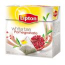 Herbata ekspresowa Lipton White Tea & Pomegranate piramidki 20
