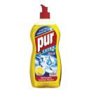 Pyn do mycia naczy PUR 500ML z octem owocowym cytrynowy
