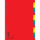 Przekładki PP Donau A4 A-Z kolor 7726095