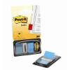   Zakadki indeksujce Post-It 25*43mm 50 szt. Jaskrawe niebieskie 680-23