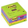   Zestaw 6 bloczkw 3M Post-it Super Sticky Ultraw linie 100*100 675-6SSUC