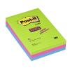   Zestaw 3 bloczkw 3M Post-it Super Sticky Ultraw linie 102*152 660-3SSUC