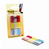 Silne zakadki indeksujce 3M Post-It 25.4*38 3 kolory 686-RYB