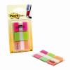   Silne zakadki indeksujce 3M Post-It 25.4*38 3 kolory neon 686-PGO