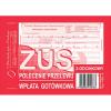   450-5 ZUS Polecenie przelewu wp.got.2-odc., A-6 NOWE!