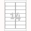   Etykiety samoprzylepne Zweckform ILK 2*99,1x38,1 na koperty DL 7163 (100)