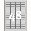   Etykieta samoprzylepna Zweckform znamionowa 4*47,7x21,2 (20) L 6009-20