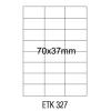 Etykiety samoprzylepne Emerson ILK 3*70x37 (100)