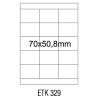 Etykiety samoprzylepne Emerson ILK 3*70x50,8 (100)