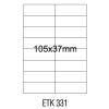   Etykiety samoprzylepne Emerson ILK 2*105x37 (100)