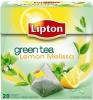 Herbata ekspresowa Lipton Green tea Lemon melissa piramidki (20)