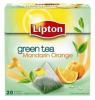   Herbata ekspresowa Lipton Green tea Mandarin Orange piramidki (20)