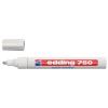   Marker lakierowy Edding 2-4mm okrgy 750 biay