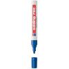   Marker lakierowy Edding 2-4mm okrgy 750 niebieski