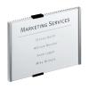   Tabliczka informacyjna Durable Info Sign aluminiowa 210x148,5 mm akrylowa osona 4805