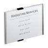   Tabliczka informacyjna Durable Info Sign aluminiowa 210x148,5 mm akrylowa osona 4805